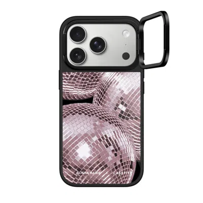 Casetify Iphone 17 Pro Case Black Glaze Ring Stand Case Magsafe Compatible  Alisha Marie Disco Baby Case Case