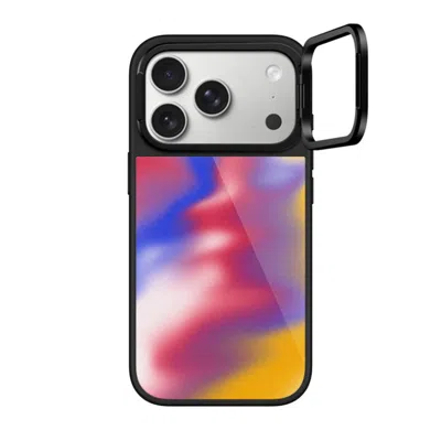 Casetify Iphone 17 Pro Case Black Glaze Ring Stand Case Magsafe Compatible  Gradient,futurism Primary Aura