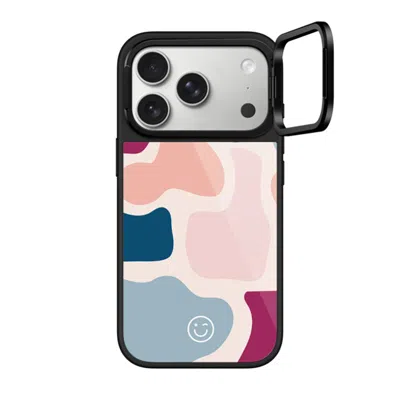 Casetify Iphone 17 Pro Case Black Glaze Ring Stand Case Magsafe Compatible  Kic Army  In Gray