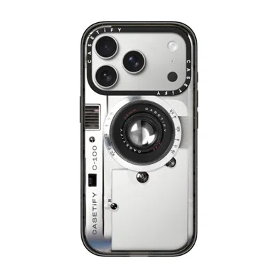 Casetify Iphone 17 Pro Case Black Impact Case  Camera Case - Retro