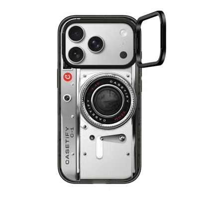 Casetify Iphone 17 Pro Case Black Impact Ring Stand Case Magsafe Compatible  Camera Case - Classic