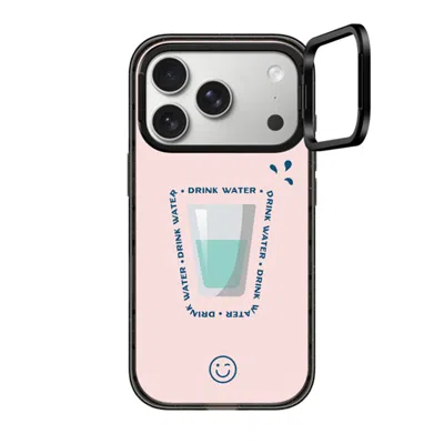 Casetify Iphone 17 Pro Case Black Impact Ring Stand Case Magsafe Compatible  Hydrate Then Dominate