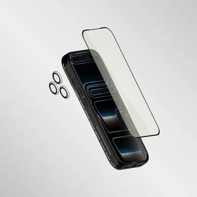 Casetify Iphone 17 Pro Case Clear Impact Anti-blue Light Screen Protector + Camera Lens Protector  [50% Off]  In Transparent