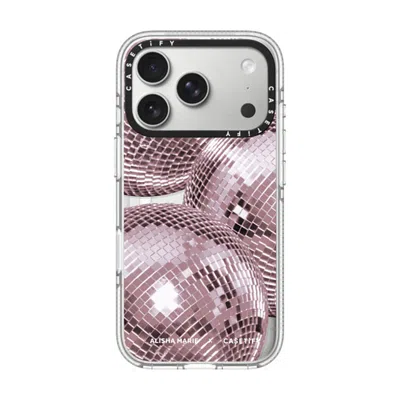 Casetify Iphone 17 Pro Case Clear Impact Clear Case Magsafe Compatible  Alisha Marie Disco Baby Case  In Transparent
