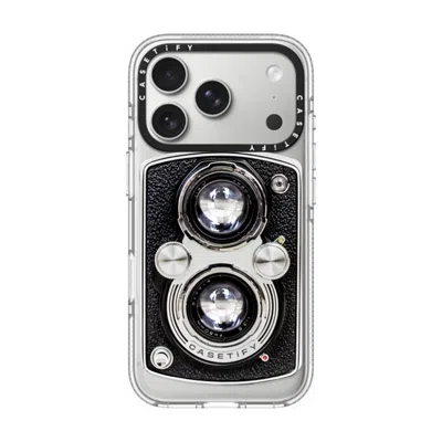 Casetify Iphone 17 Pro Case Clear Impact Clear Case Magsafe Compatible  Camera Case - Vintage  In Pink