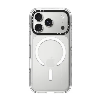 Casetify Iphone 17 Pro Case Clear Impact Clear Case Magsafe Compatible  _iphone6.1 (2019) Mirror Case In Transparent