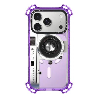 Casetify Iphone 17 Pro Case Lavender Bounce Case Magsafe Compatible  Camera Case - Retro  In Purple