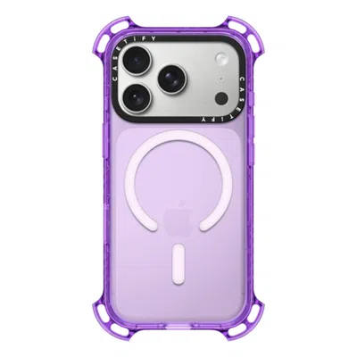 Casetify Iphone 17 Pro Case Lavender Bounce Case Magsafe Compatible  _iphone5.8 (2019) Mirror Case Bl In Purple