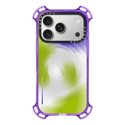 Casetify Iphone 17 Pro Case Lavender Bounce Case Magsafe Compatible  Gradient,futurism Matcha Ripples In Purple
