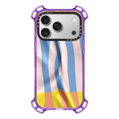 Casetify Iphone 17 Pro Case Lavender Bounce Case Magsafe Compatible  Pattern Afternoon At Bondi In Purple