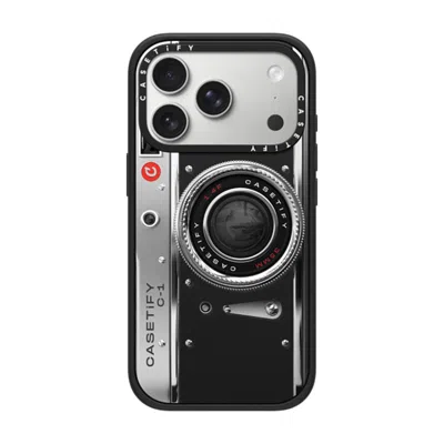 Casetify Iphone 17 Pro Case Matte Black Impact Case Magsafe Compatible  Camera Case - Classic