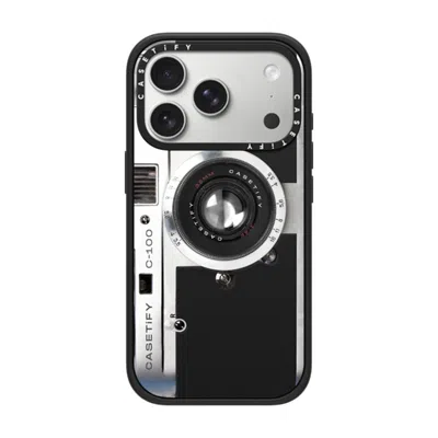 Casetify Iphone 17 Pro Case Matte Black Impact Case Magsafe Compatible  Camera Case - Retro