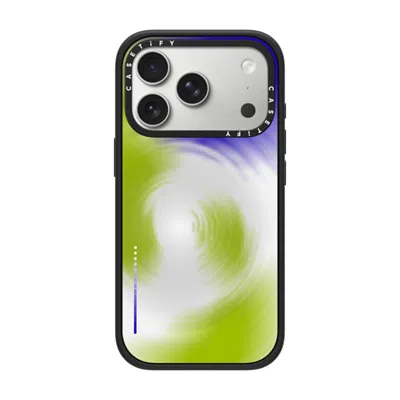 Casetify Iphone 17 Pro Case Matte Black Impact Case Magsafe Compatible  Gradient,futurism Matcha Ripples