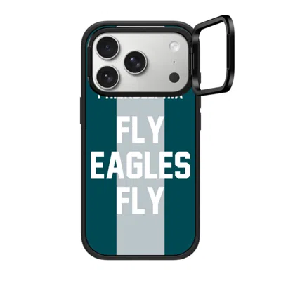 Casetify Iphone 17 Pro Case Matte Black Impact Ring Stand Case Magsafe Compatible  Superbowl - Fly Eagles Fly