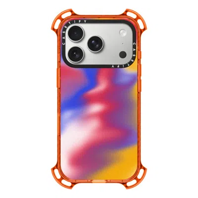 Casetify Iphone 17 Pro Case Orange Bounce Case Magsafe Compatible  Gradient,futurism Primary Aura