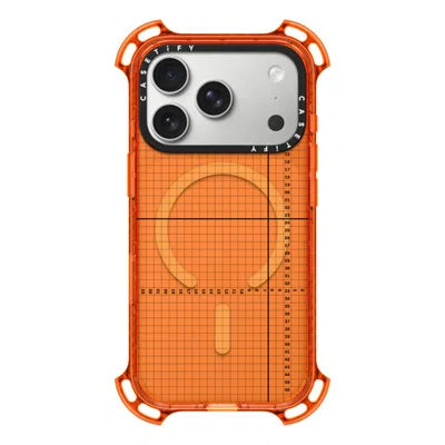 Casetify Iphone 17 Pro Case Orange Bounce Case Magsafe Compatible  Metrics