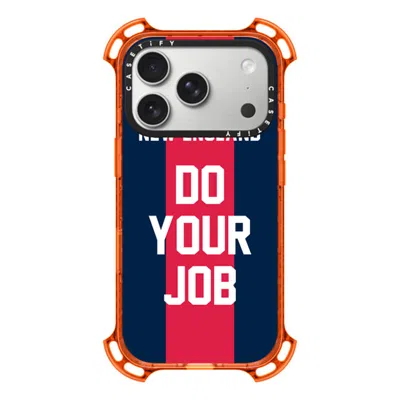 Casetify Iphone 17 Pro Case Orange Bounce Case Magsafe Compatible  Superbowl - Do Your Job