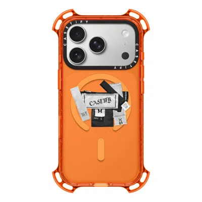Casetify Iphone 17 Pro Case Orange Bounce Case Magsafe Compatible Y2k ...