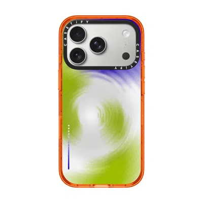 Casetify Iphone 17 Pro Case Orange Impact Case Magsafe Compatible  Gradient,futurism Matcha Ripples