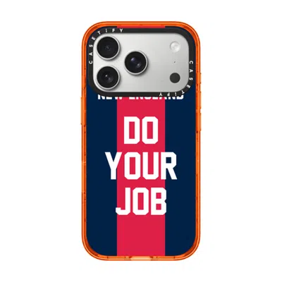 Casetify Iphone 17 Pro Case Orange Impact Case Magsafe Compatible  Superbowl - Do Your Job