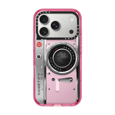 Casetify Iphone 17 Pro Case Pink Impact Case Magsafe Compatible  Camera Case - Classic