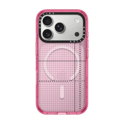 Casetify Iphone 17 Pro Case Pink Impact Case Magsafe Compatible  Metrics
