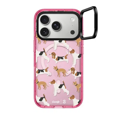 Casetify Iphone 17 Pro Case Pink Impact Ring Stand Case Magsafe Compatible  3hk Cny #4
