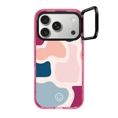 Casetify Iphone 17 Pro Case Pink Impact Ring Stand Case Magsafe Compatible  Kic Army  In Pattern
