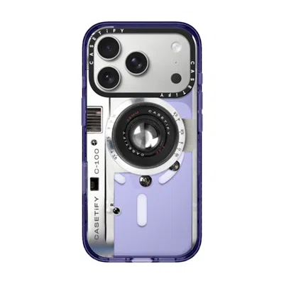 Casetify Iphone 17 Pro Case Soft Blue Impact Case Magsafe Compatible  Camera Case - Retro