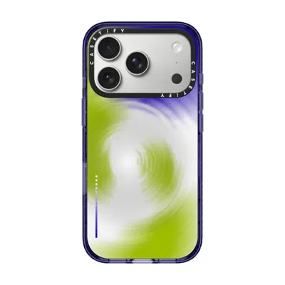 Casetify Iphone 17 Pro Case Soft Blue Impact Case Magsafe Compatible  Gradient,futurism Matcha Ripples