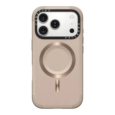 Casetify Iphone 17 Pro Case Taupe Force Case  Iphone 17 Pro - Force Case - Taupe  In Brown