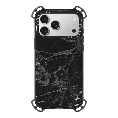 Casetify Iphone 17 Pro Max Case Black Bounce Case Magsafe Compatible  Black Marble