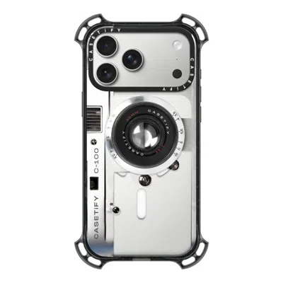 Casetify Iphone 17 Pro Max Case Black Bounce Case Magsafe Compatible  Camera Case - Retro