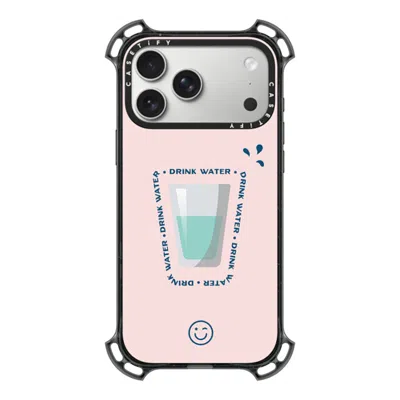 Casetify Iphone 17 Pro Max Case Black Bounce Case Magsafe Compatible  Hydrate Then Dominate