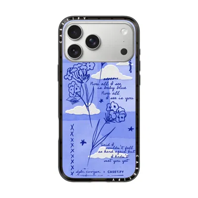 Casetify Iphone 17 Pro Max Case Black Compact Case Magsafe Compatible  Baby Blue