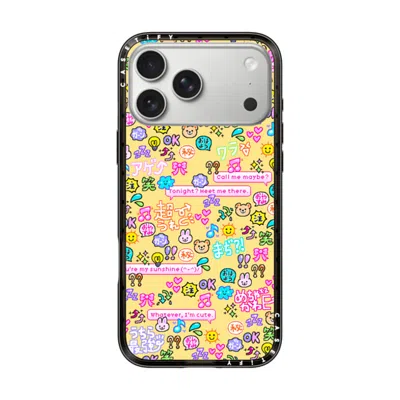 Casetify Iphone 17 Pro Max Case Black Compact Case Magsafe Compatible  Emoji Paradise