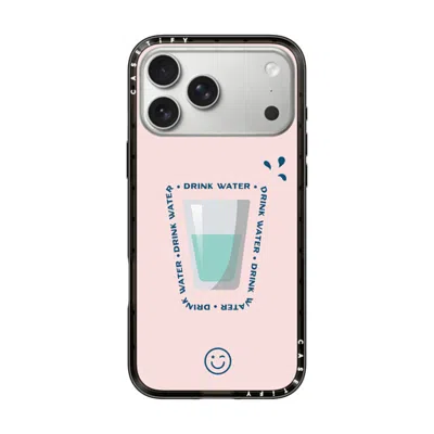 Casetify Iphone 17 Pro Max Case Black Compact Case Magsafe Compatible  Hydrate Then Dominate  In Orange