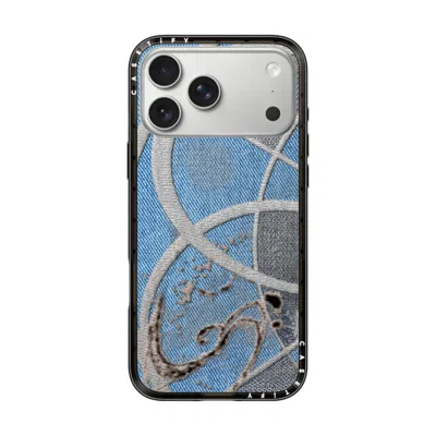 Casetify Iphone 17 Pro Max Case Black Compact Case Magsafe Compatible  Surrealism Cyber Denim