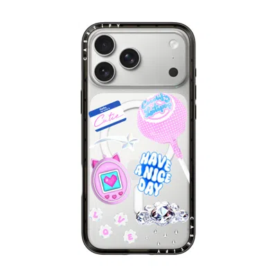 Casetify Iphone 17 Pro Max Case Black Compact Case Magsafe Compatible  Y2k Collage