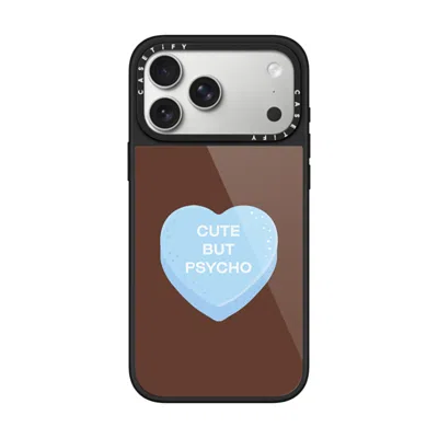 Casetify Iphone 17 Pro Max Case Black Glaze Case Magsafe Compatible  Cute But Psycho - Hot Fudge