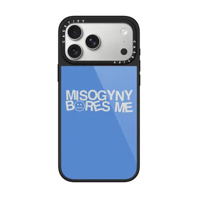 Casetify Iphone 17 Pro Max Case Black Glaze Case Magsafe Compatible  Misogyny Bores Me