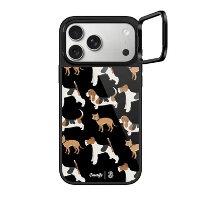 Casetify Iphone 17 Pro Max Case Black Glaze Ring Stand Case Magsafe Compatible  3hk Cny #4