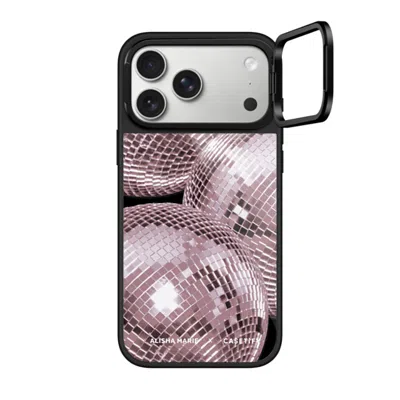 Casetify Iphone 17 Pro Max Case Black Glaze Ring Stand Case Magsafe Compatible  Alisha Marie Disco Baby Case 