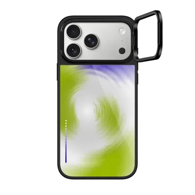 Casetify Iphone 17 Pro Max Case Black Glaze Ring Stand Case Magsafe Compatible  Gradient,futurism Matcha Ripp
