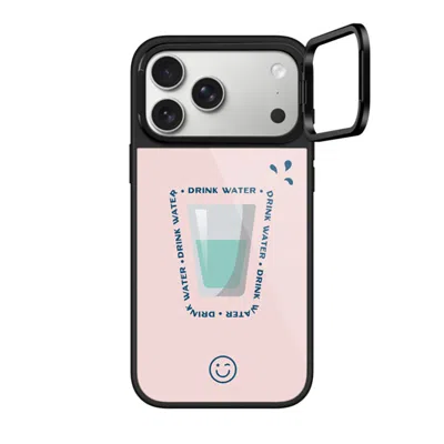 Casetify Iphone 17 Pro Max Case Black Glaze Ring Stand Case Magsafe Compatible  Hydrate Then Dominate Casetif In Purple