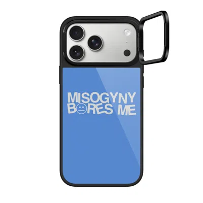 Casetify Iphone 17 Pro Max Case Black Glaze Ring Stand Case Magsafe Compatible  Misogyny Bores Me