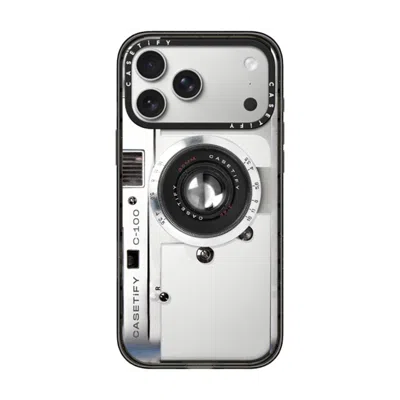 Casetify Iphone 17 Pro Max Case Black Impact Case  Camera Case - Retro