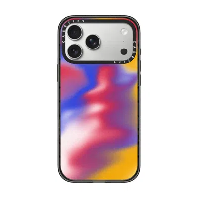 Casetify Iphone 17 Pro Max Case Black Impact Case  Gradient,futurism Primary Aura
