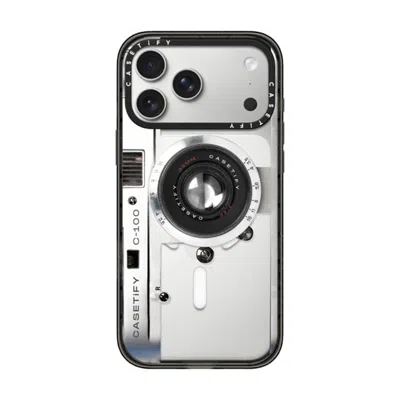 Casetify Iphone 17 Pro Max Case Black Impact Case Magsafe Compatible  Camera Case - Retro