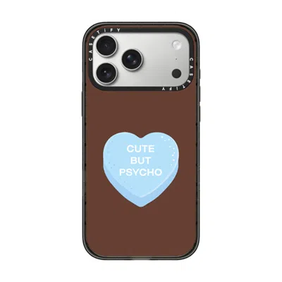 Casetify Iphone 17 Pro Max Case Black Impact Case Magsafe Compatible  Cute But Psycho - Hot Fudge